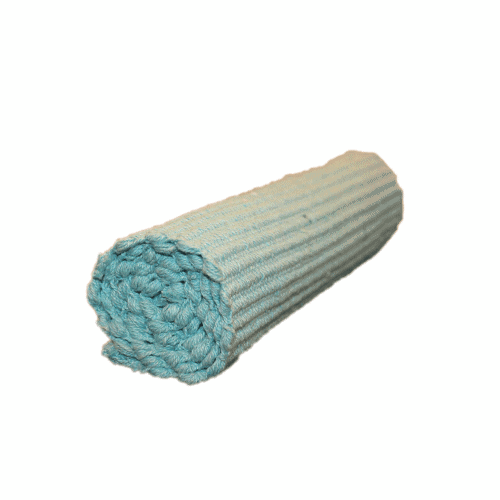 Handloom Cotton Runner - Aqua