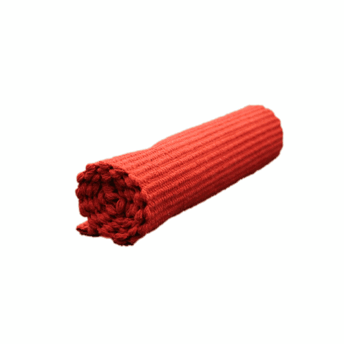 Handloom Cotton Runner - Red