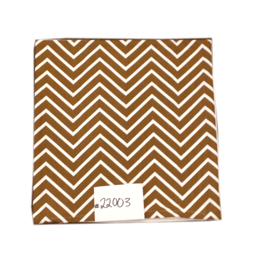 40cm Cushion Cover - Brown Pattern