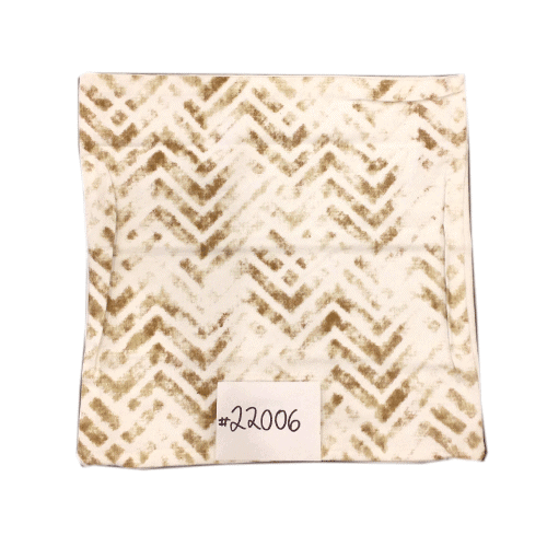 40cm Cushion Cover - Brown Pattern
