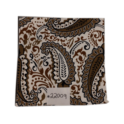 40cm Cushion Cover - Brown Pattern