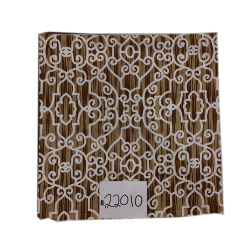 40cm Cushion Cover - Brown Pattern