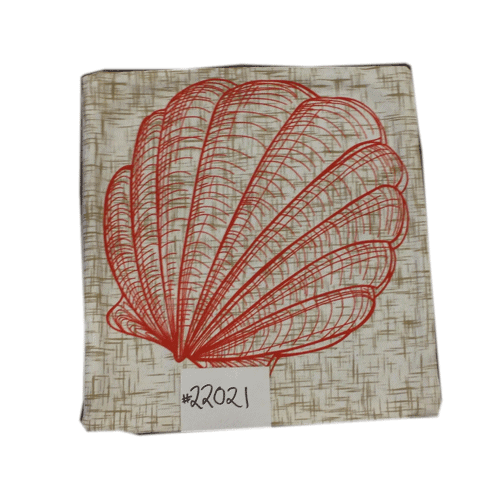 40cm Cushion Cover - Clam Shell