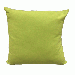 60cm Cushion Cover Lime Green