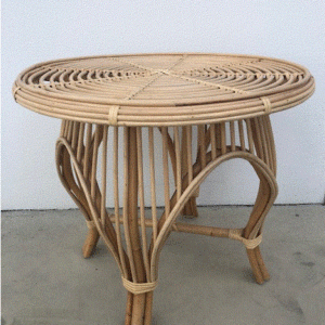 Rattan Side Table
