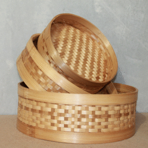 S/3 Tray w/High Side - Natural