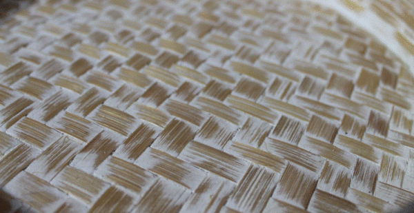 S/3 Tray w/High Side - Whitewash - Image 3