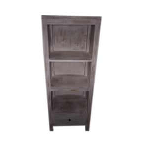 Bookcase 130cmH - Whitewash