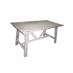 Dining Table 160*80cm - Whitewash