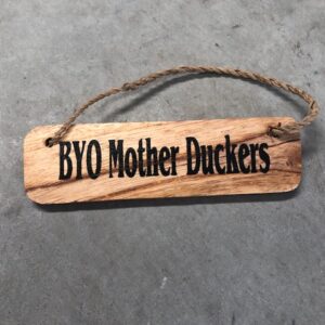 Timber Sign - BYO