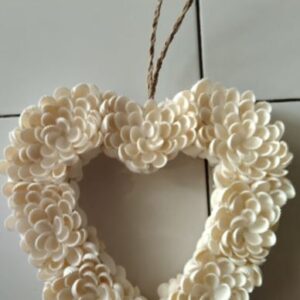 Heart Shell Hanging
