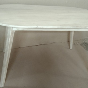 Oval Dining Table Whitewas - 170cm